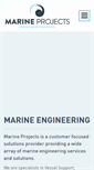 Mobile Screenshot of marineprojectsltd.com